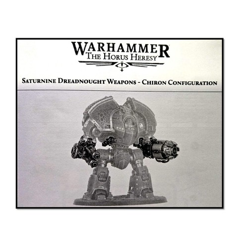 Saturnine dreadnought weapons - saturnine,